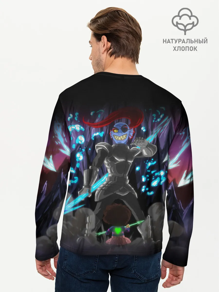 Мужской лонгслив базовый / UNDERTALE