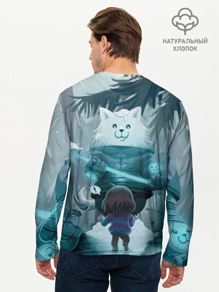 Мужской лонгслив базовый / UNDERTALE