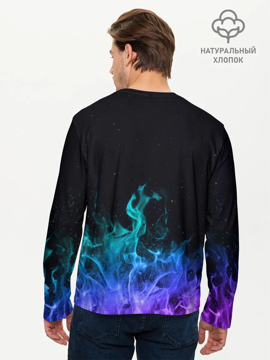Мужской лонгслив базовый / Marshmello Fortnite