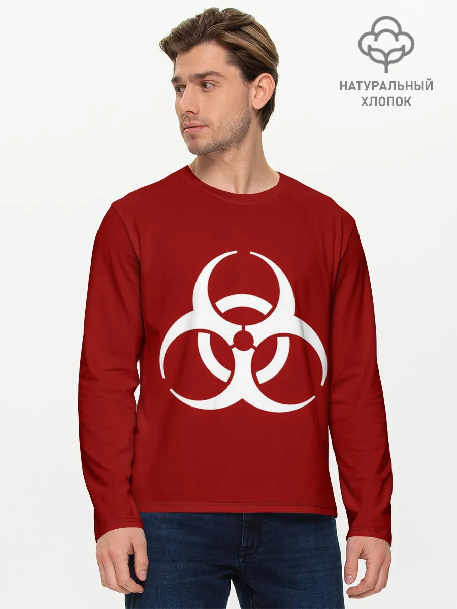 Мужской лонгслив базовый / Plague Inc