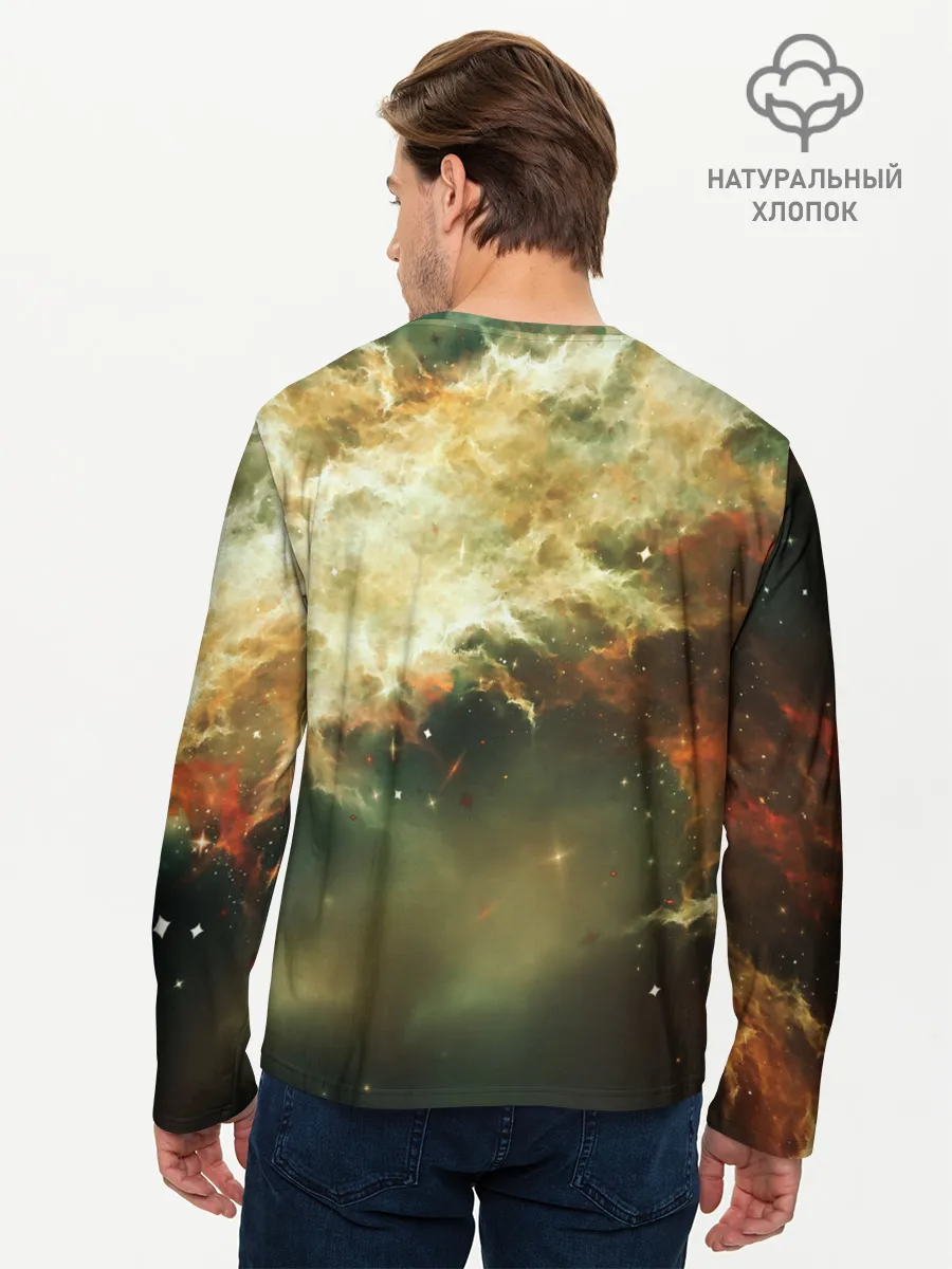 Мужской лонгслив базовый / НЕОНОВЫЕ ЗВЕЗДЫ