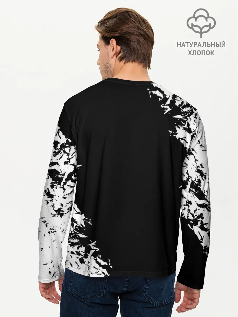 Мужской лонгслив базовый / Marshmello Кошмар