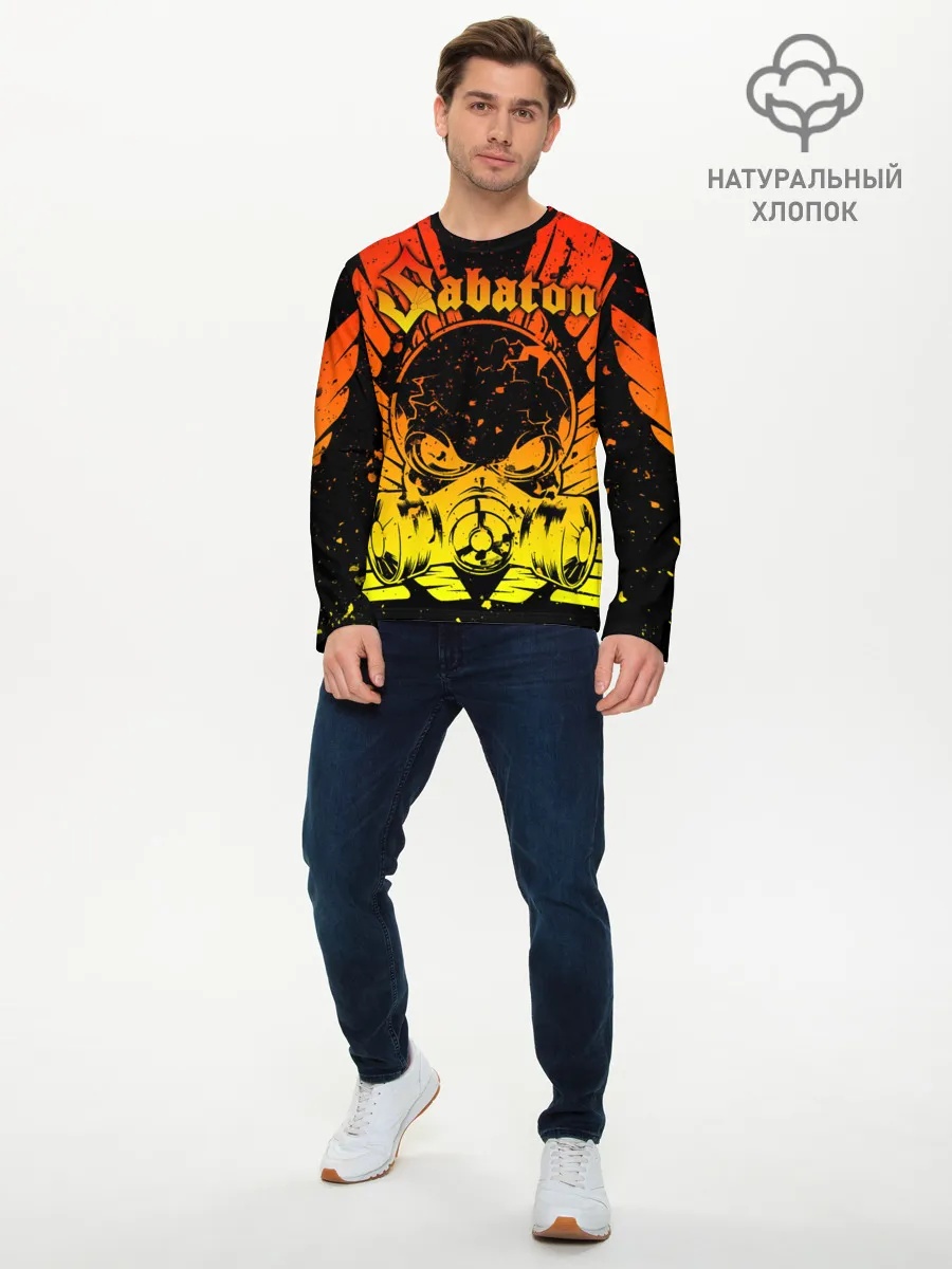 Мужской лонгслив базовый / SABATON