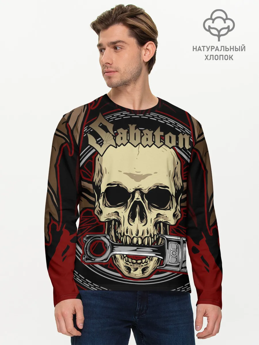 Мужской лонгслив базовый / SABATON