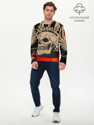 Мужской лонгслив базовый / SABATON