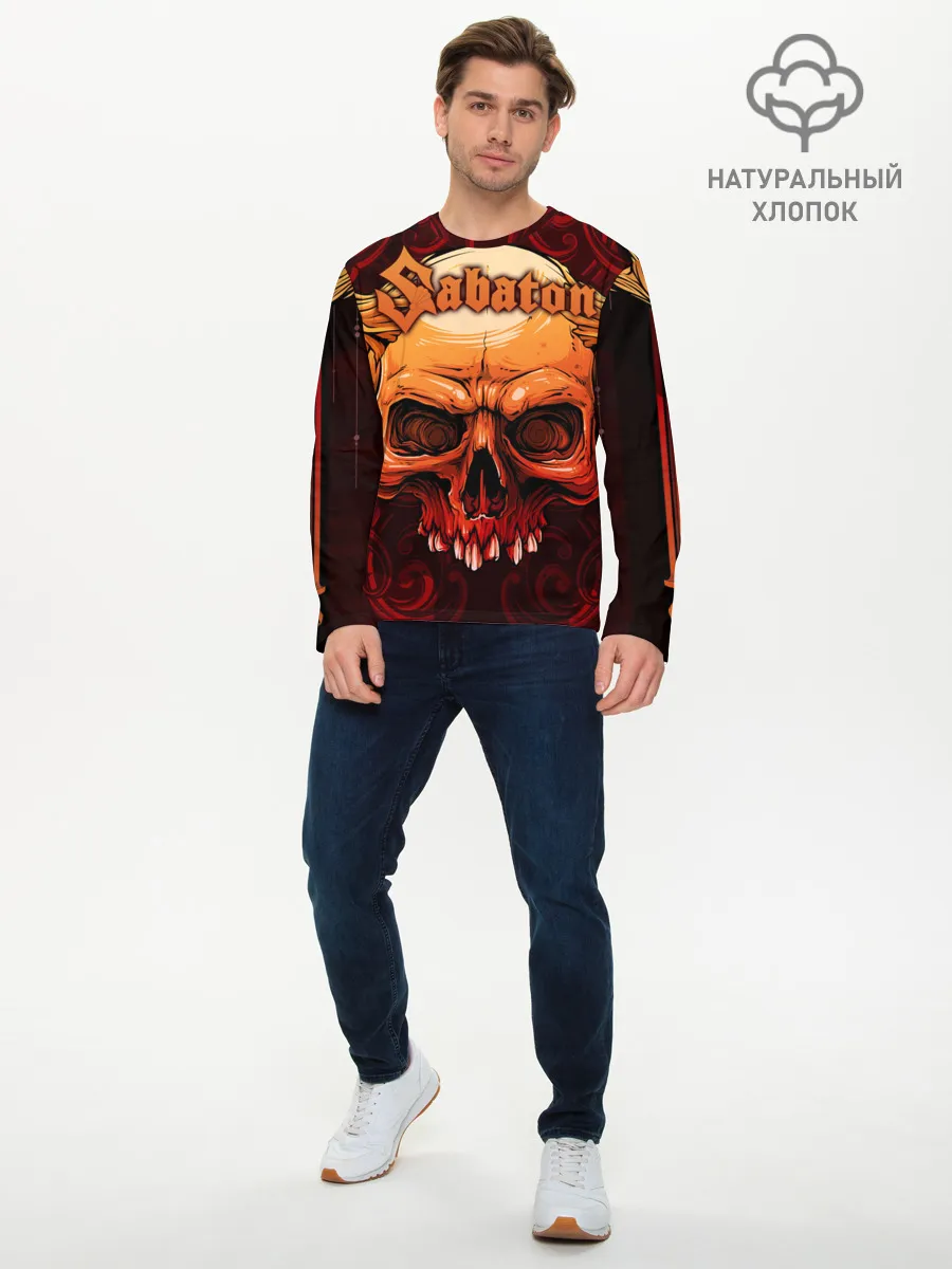 Мужской лонгслив базовый / SABATON