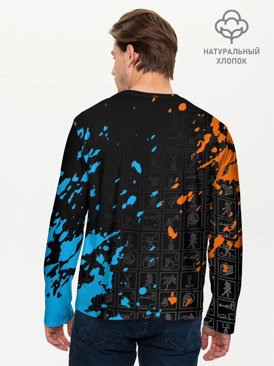 Мужской лонгслив базовый / PORTAL 2