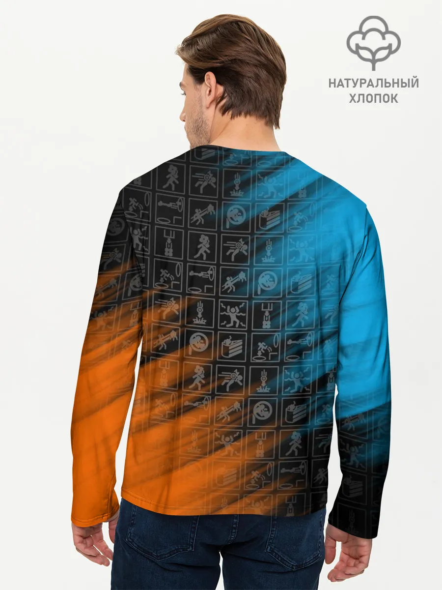 Мужской лонгслив базовый / PORTAL 2