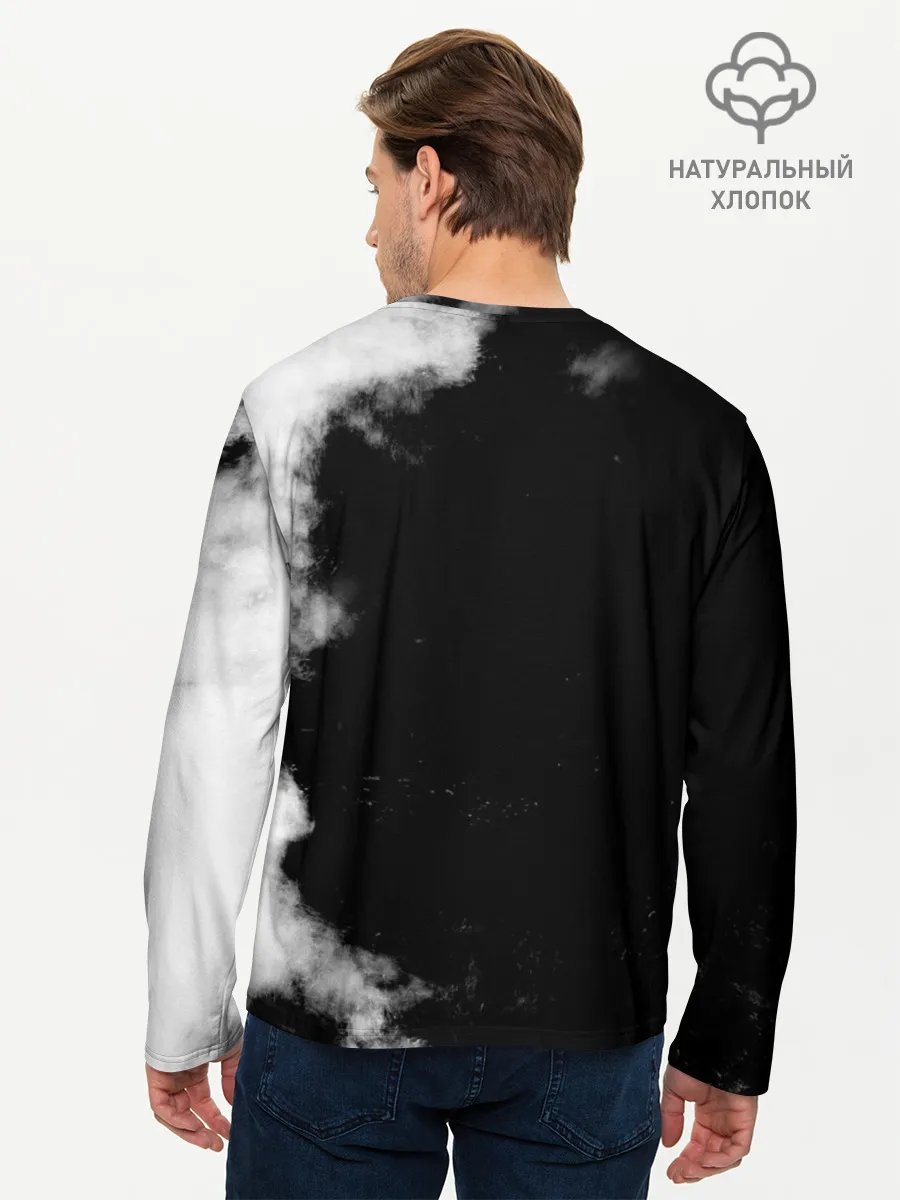 Мужской лонгслив базовый / Coronavirus 2019 - nCoV