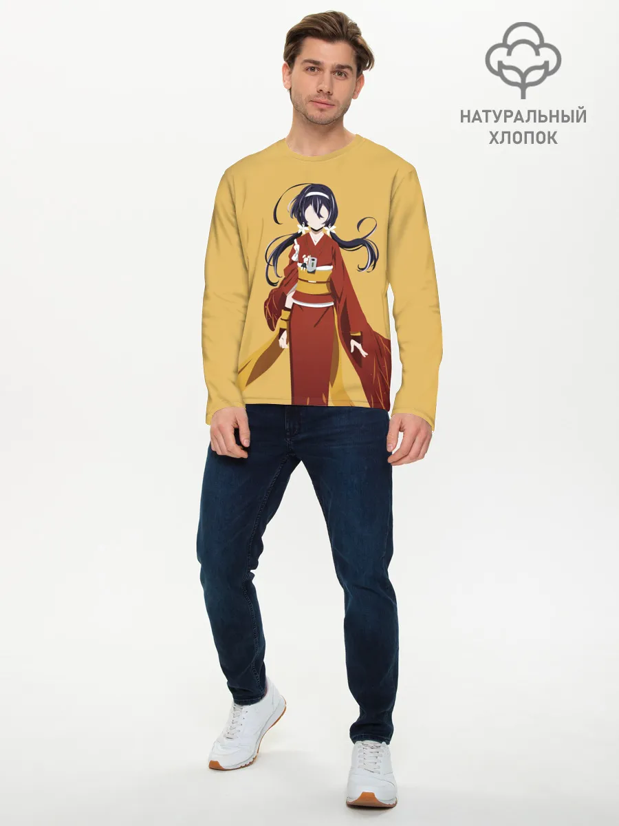 Мужской лонгслив базовый / Kyouka Izumi