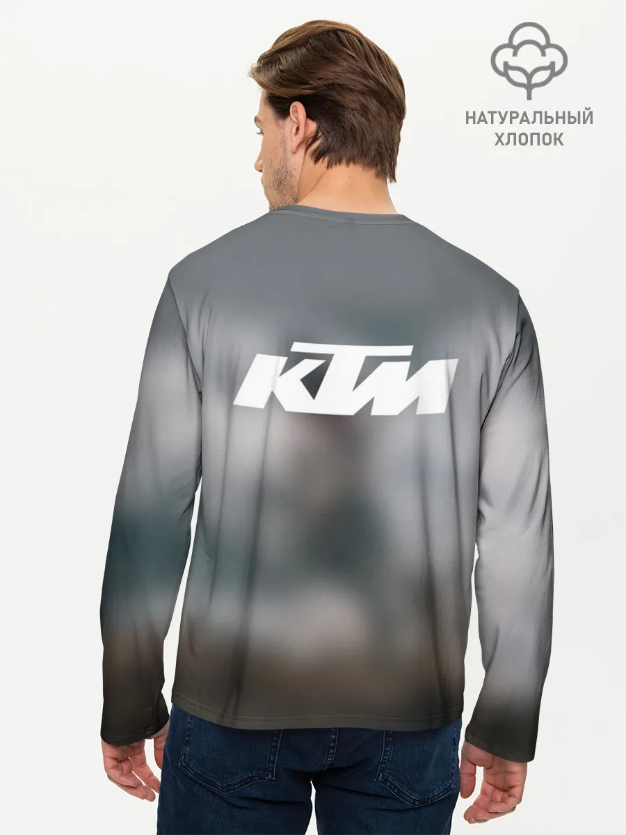 Мужской лонгслив базовый / МОТОКРОСС КТМ | MOTOCROSS KTM