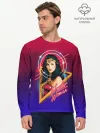 Мужской лонгслив базовый / Wonder Woman