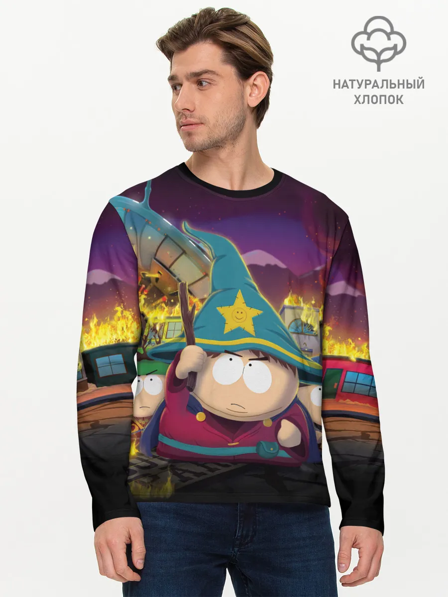 Мужской лонгслив базовый / ЮЖНЫЙ ПАРК