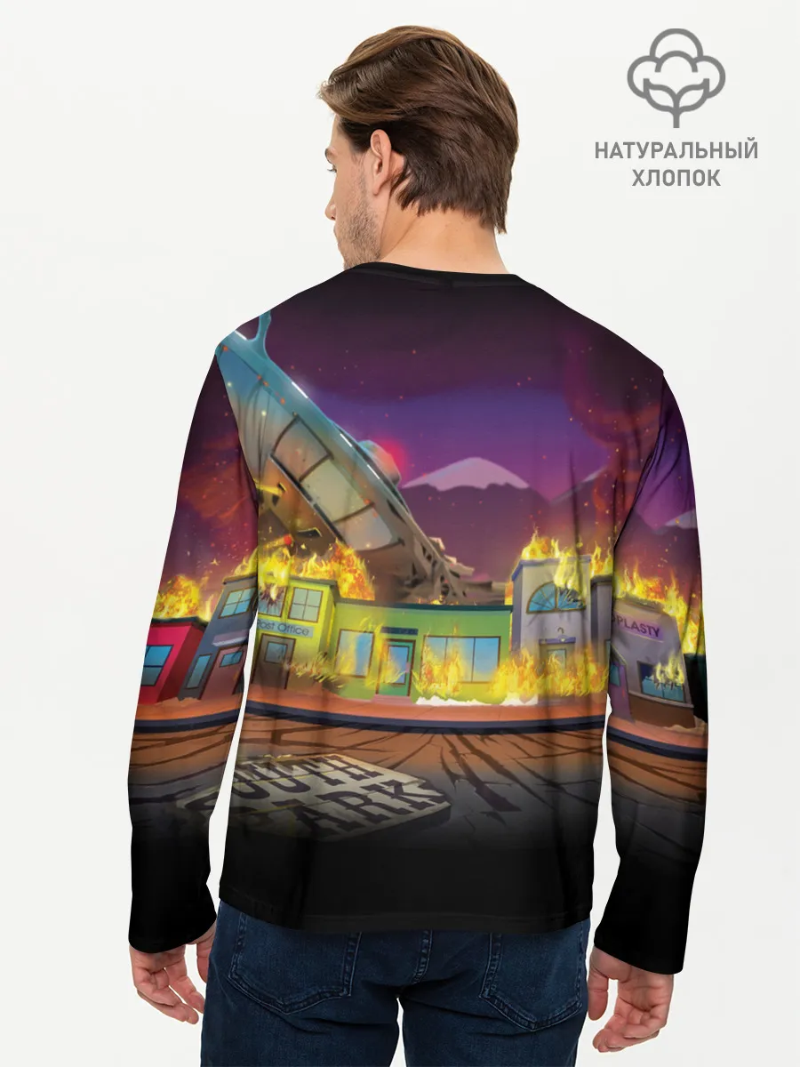 Мужской лонгслив базовый / ЮЖНЫЙ ПАРК