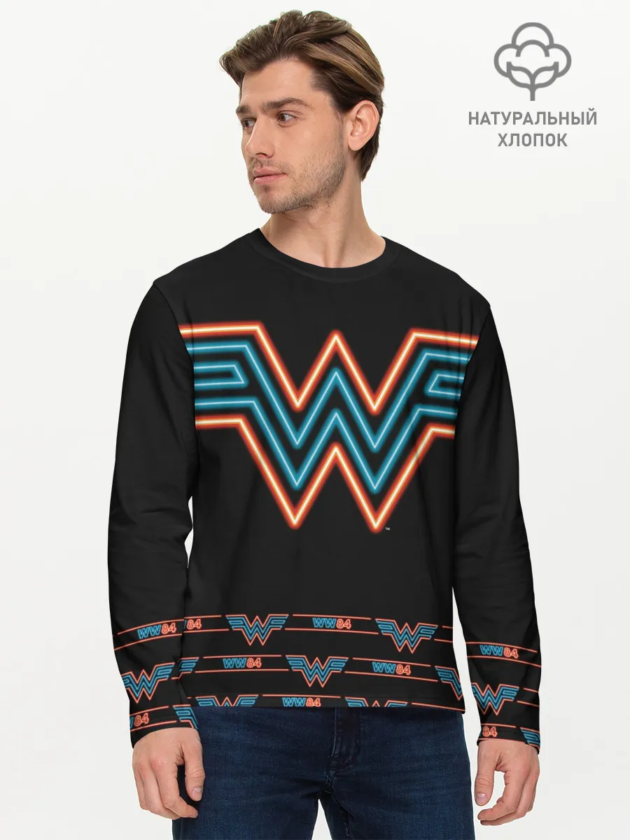 Мужской лонгслив базовый / WW 84