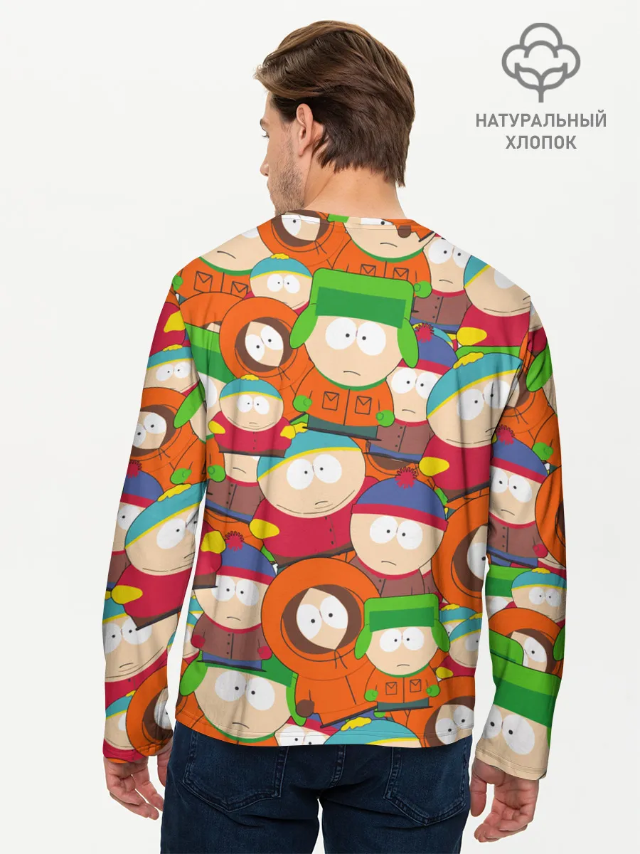 Мужской лонгслив базовый / ЮЖНЫЙ ПАРК