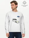 Мужской лонгслив базовый / SUBARU FORESTER | СУБАРУ ФОРЕСТЕР