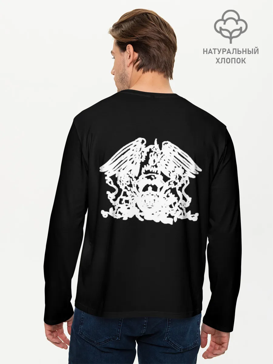 Мужской лонгслив базовый / QUEEN