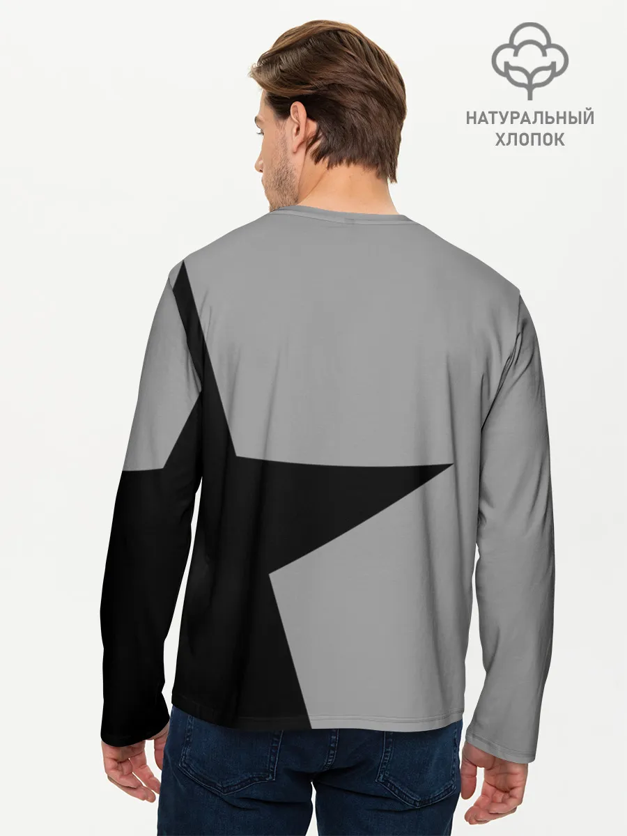 Мужской лонгслив базовый / FINGERBANG