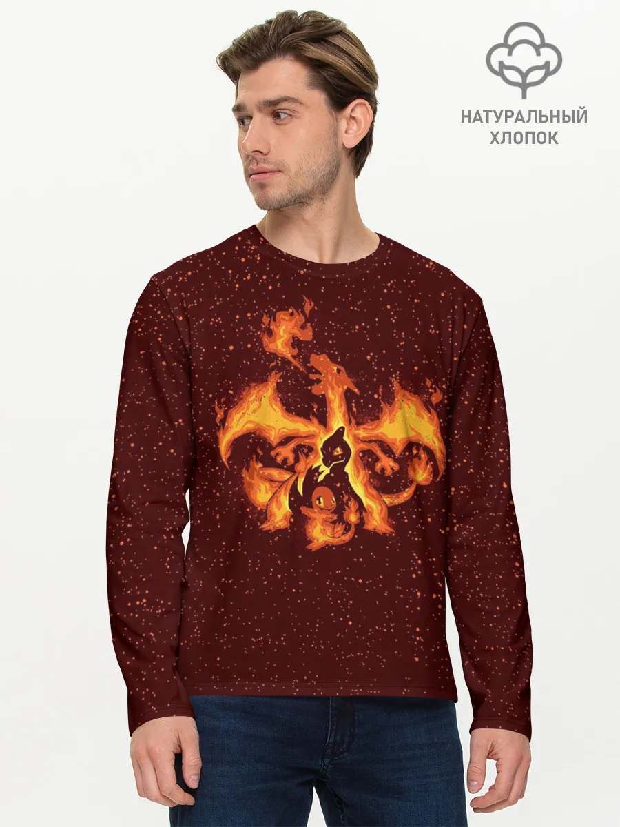 Мужской лонгслив базовый / Чермандер Эша