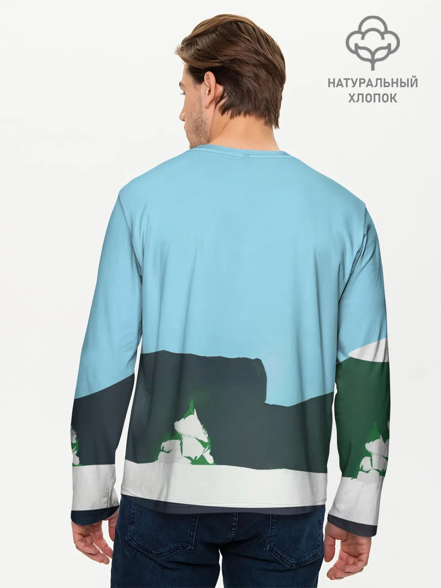 Мужской лонгслив базовый / KENNY