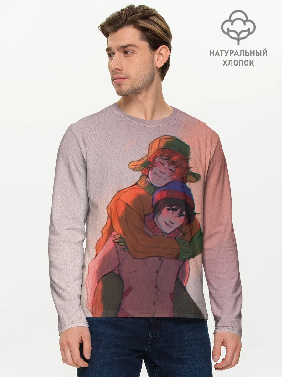 Мужской лонгслив базовый / SOUTH PARK