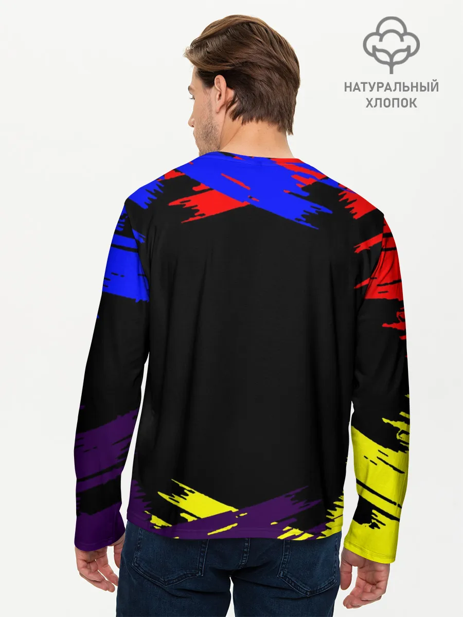 Мужской лонгслив базовый / Ниндзя Супер Черепашки