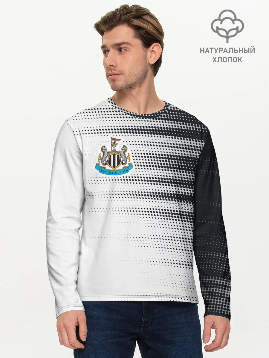 Мужской лонгслив базовый / Форма Нью Кстла