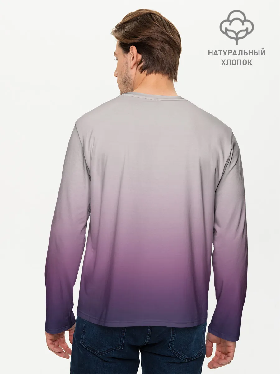 Мужской лонгслив базовый / Аниме девочка в тумане