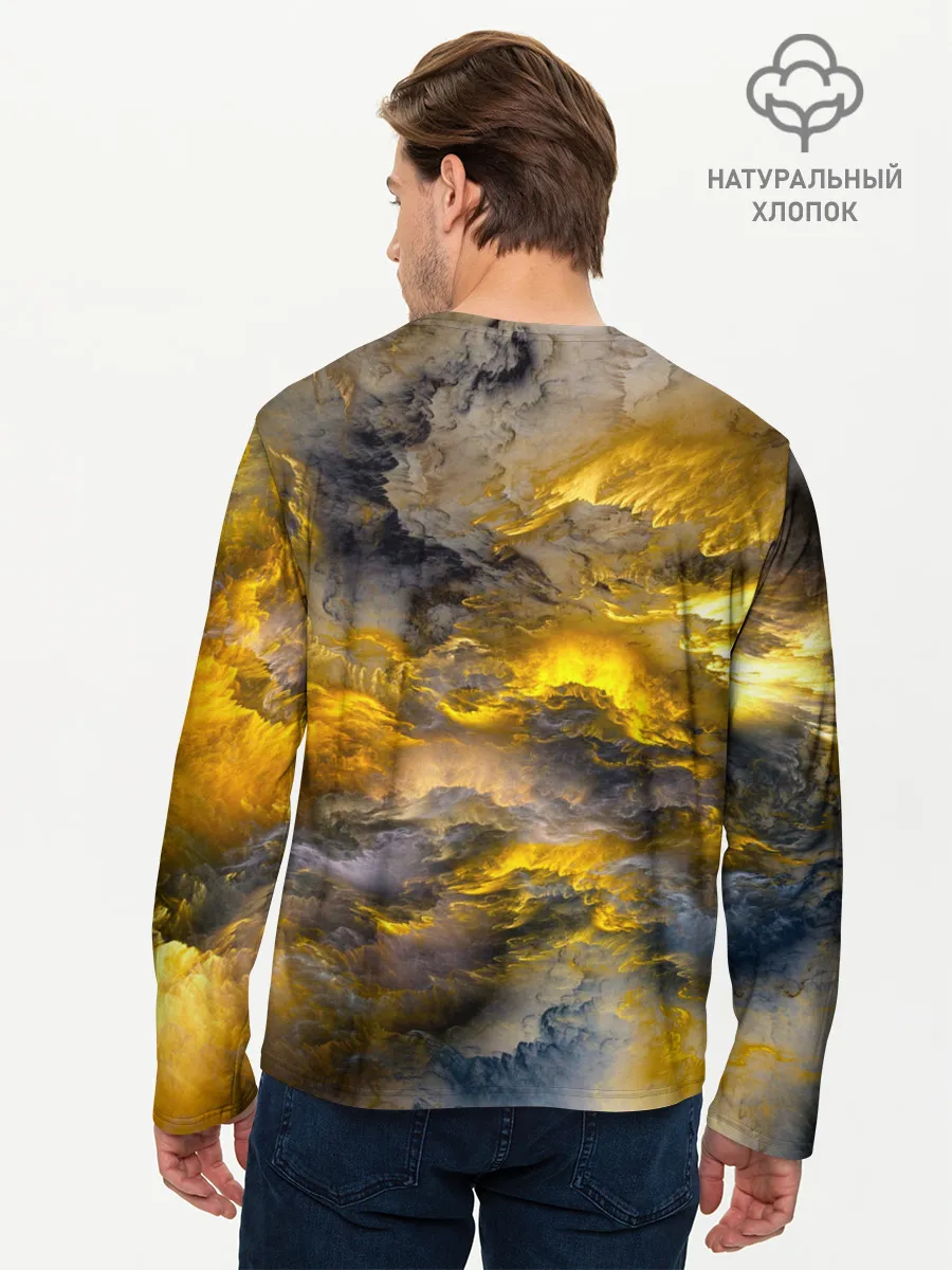 Мужской лонгслив базовый / Shine