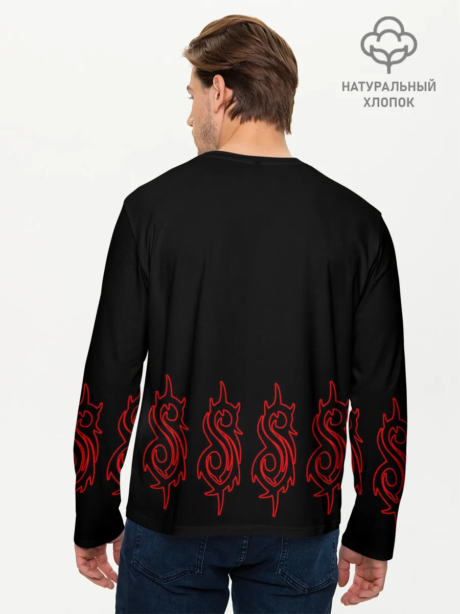 Мужской лонгслив базовый / Slipknot