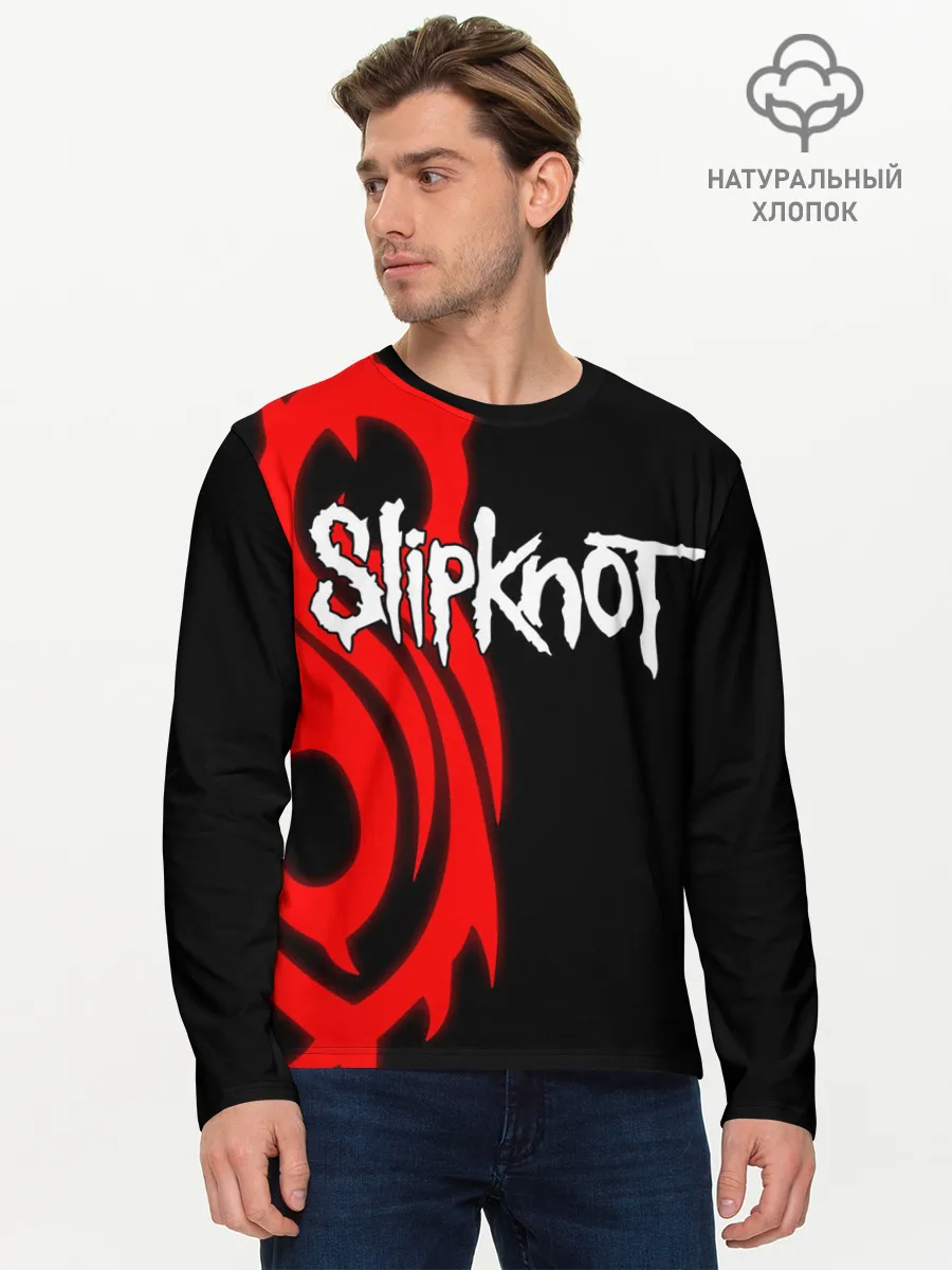 Мужской лонгслив базовый / Slipknot