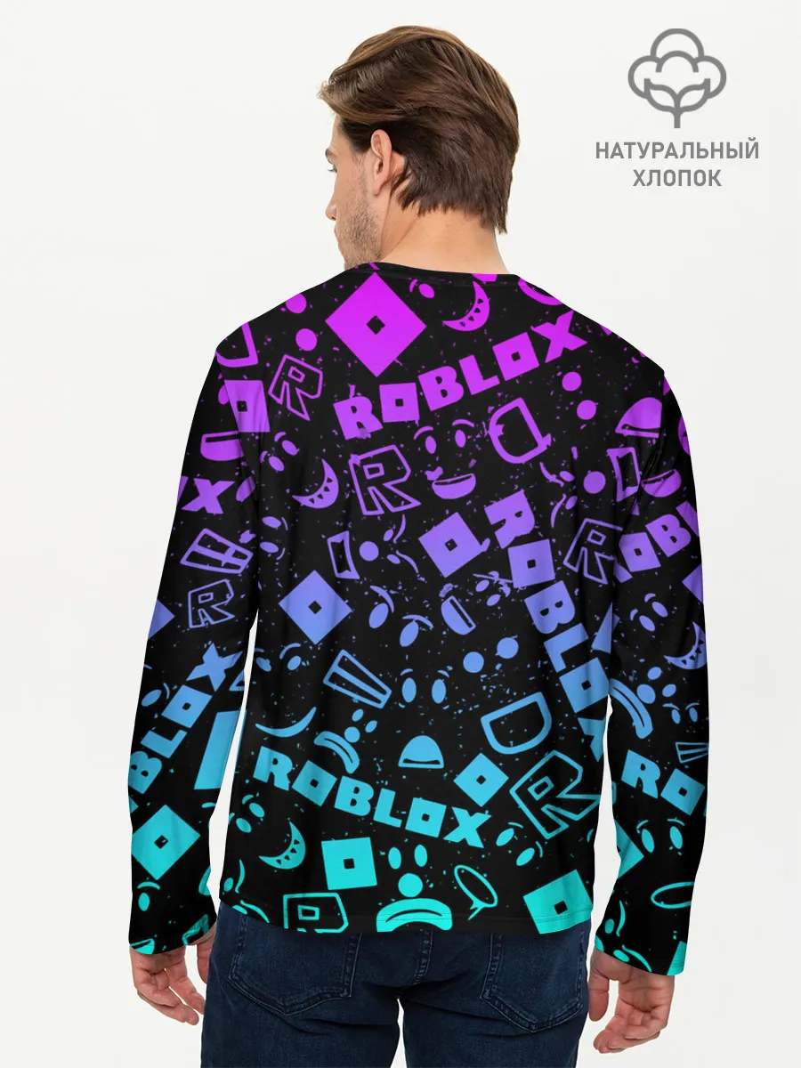 Мужской лонгслив базовый / ROBLOX | РОБЛОКС