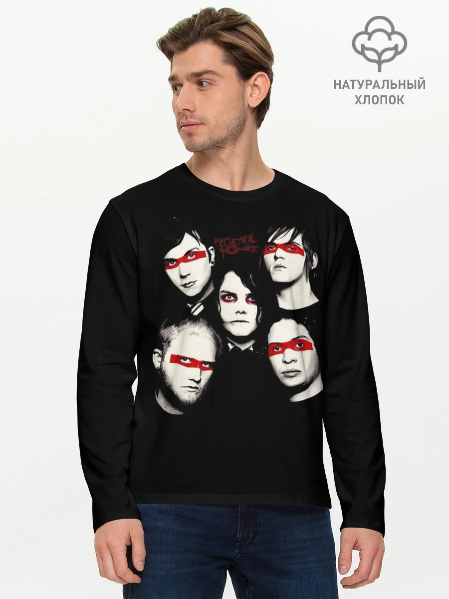Мужской лонгслив базовый / My Chemical Romance