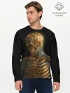 Мужской лонгслив базовый / Скелет В Золоте