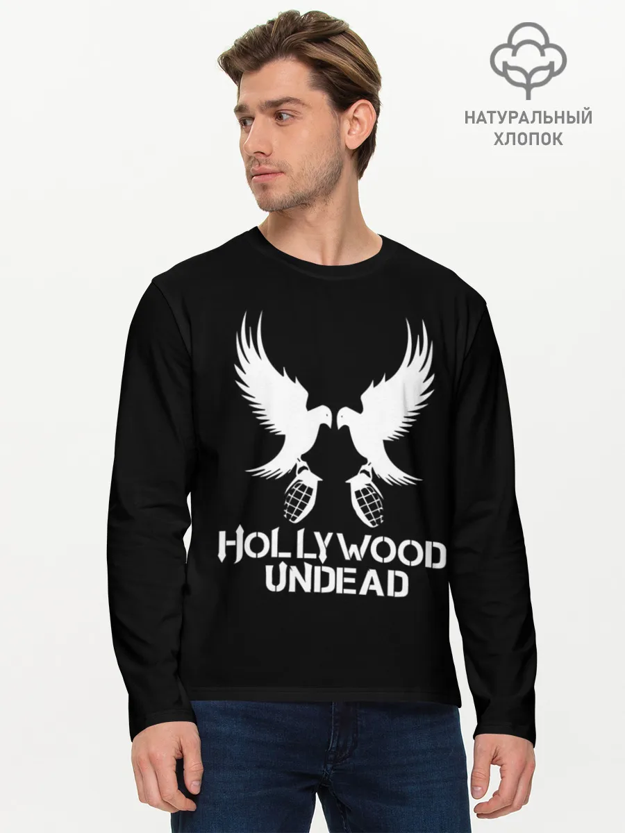 Мужской лонгслив базовый / Hollywood Undead