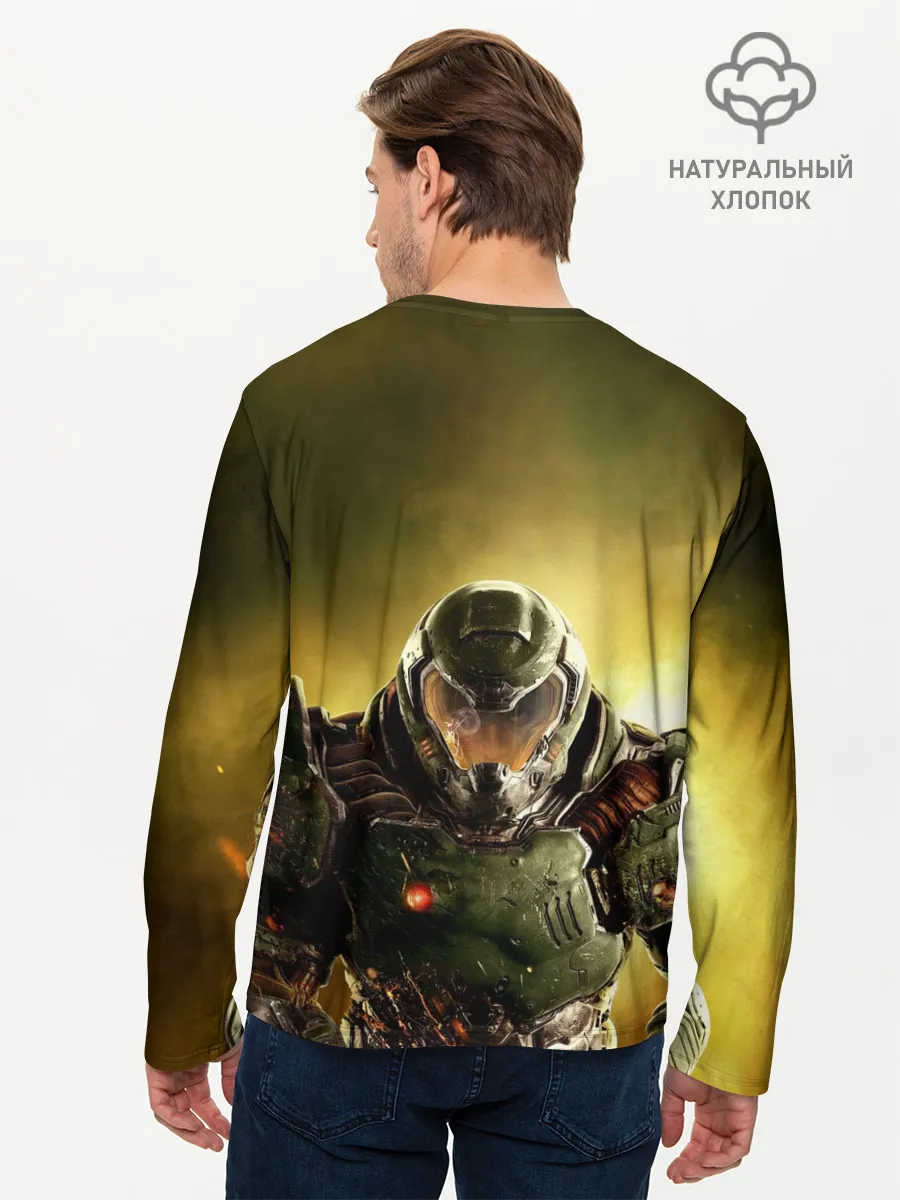 Мужской лонгслив базовый / DOOM
