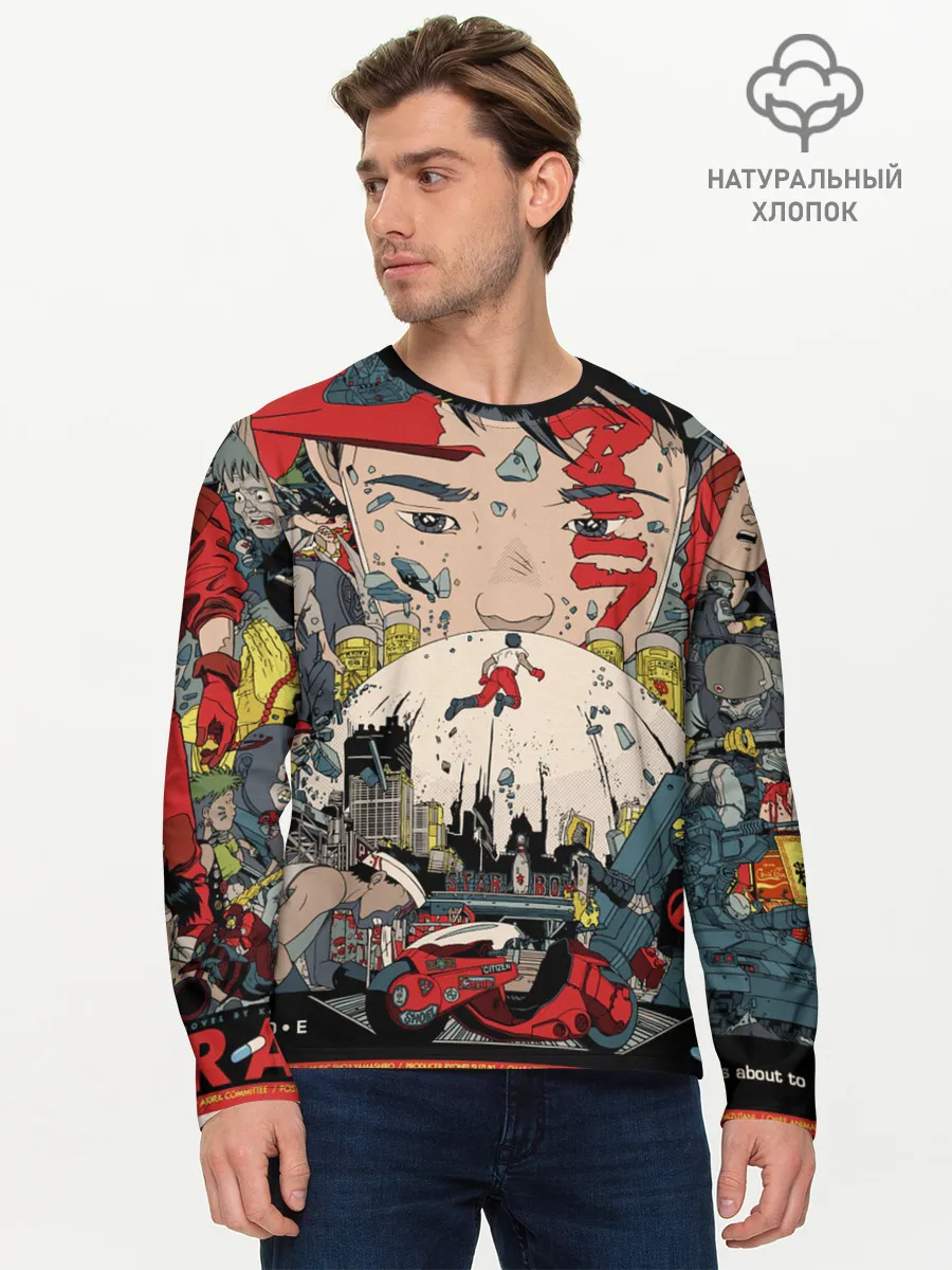 Мужской лонгслив базовый / Аkira 1988 poster