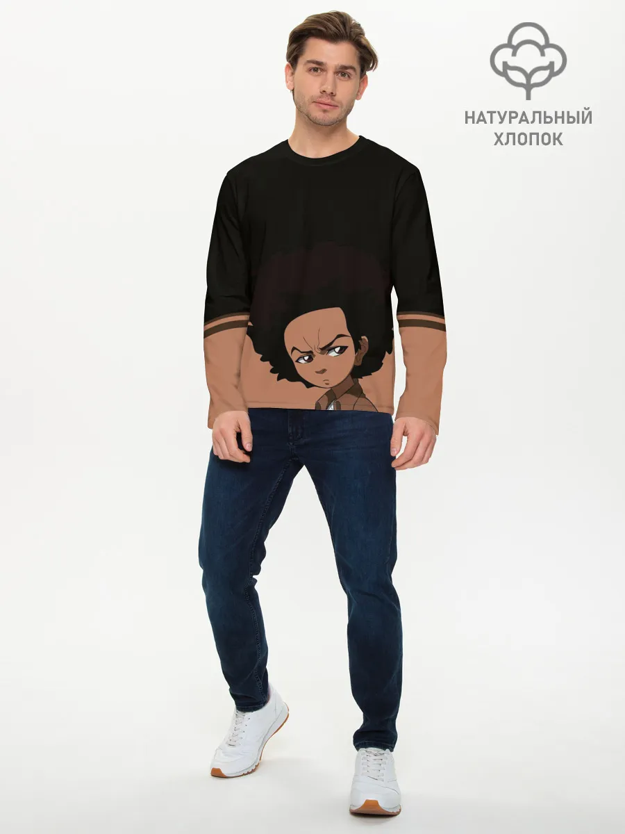 Мужской лонгслив базовый / Аниме.
