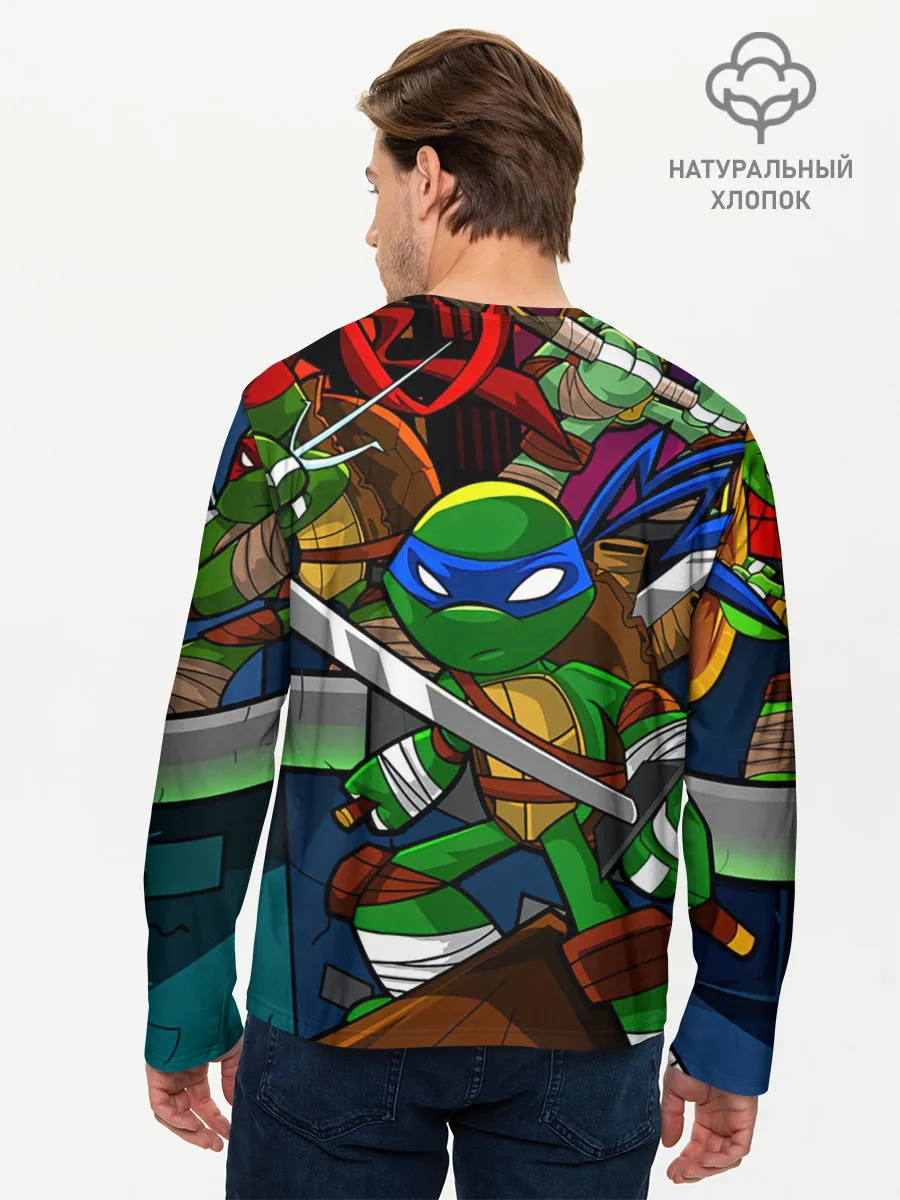 Мужской лонгслив базовый / LEONARDO