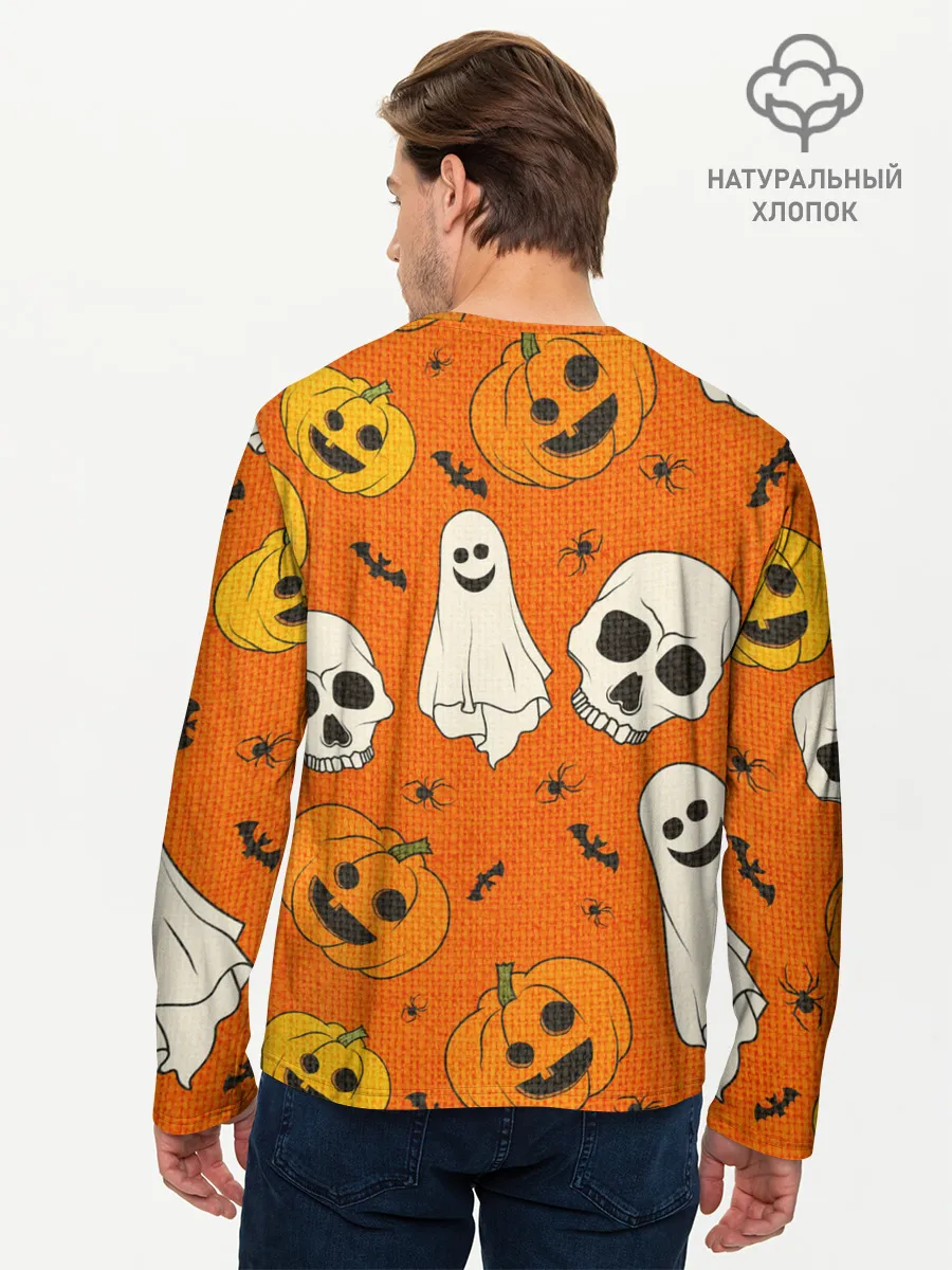 Мужской лонгслив базовый / УЖАСТИКИ НА ВЯЗАНКЕ