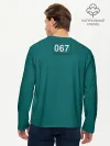 Мужской лонгслив базовый / Игрок 067.
