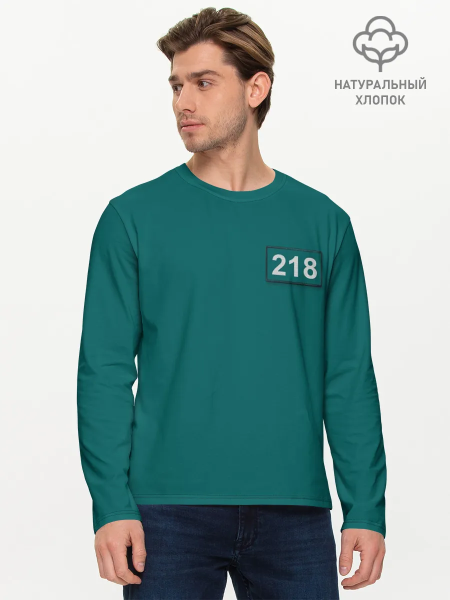 Мужской лонгслив базовый / Персонаж 218.