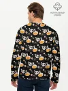 Мужской лонгслив базовый / Patern Halloween 15