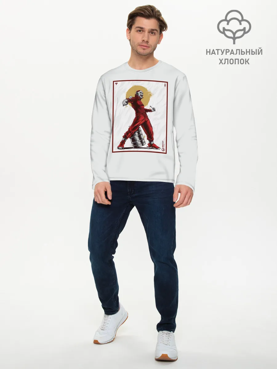 Мужской лонгслив базовый / SLIPKNOT | Michael Pfaff