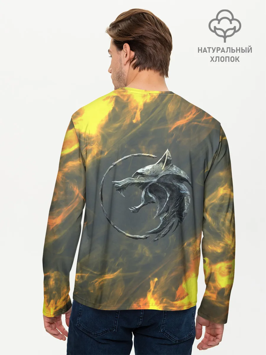 Мужской лонгслив базовый / ГЕРАЛЬТ ВЕДЬМАК