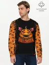 Мужской лонгслив базовый / ВЕСЕЛАЯ ТЫКВА | ХЭЛЛОУИН