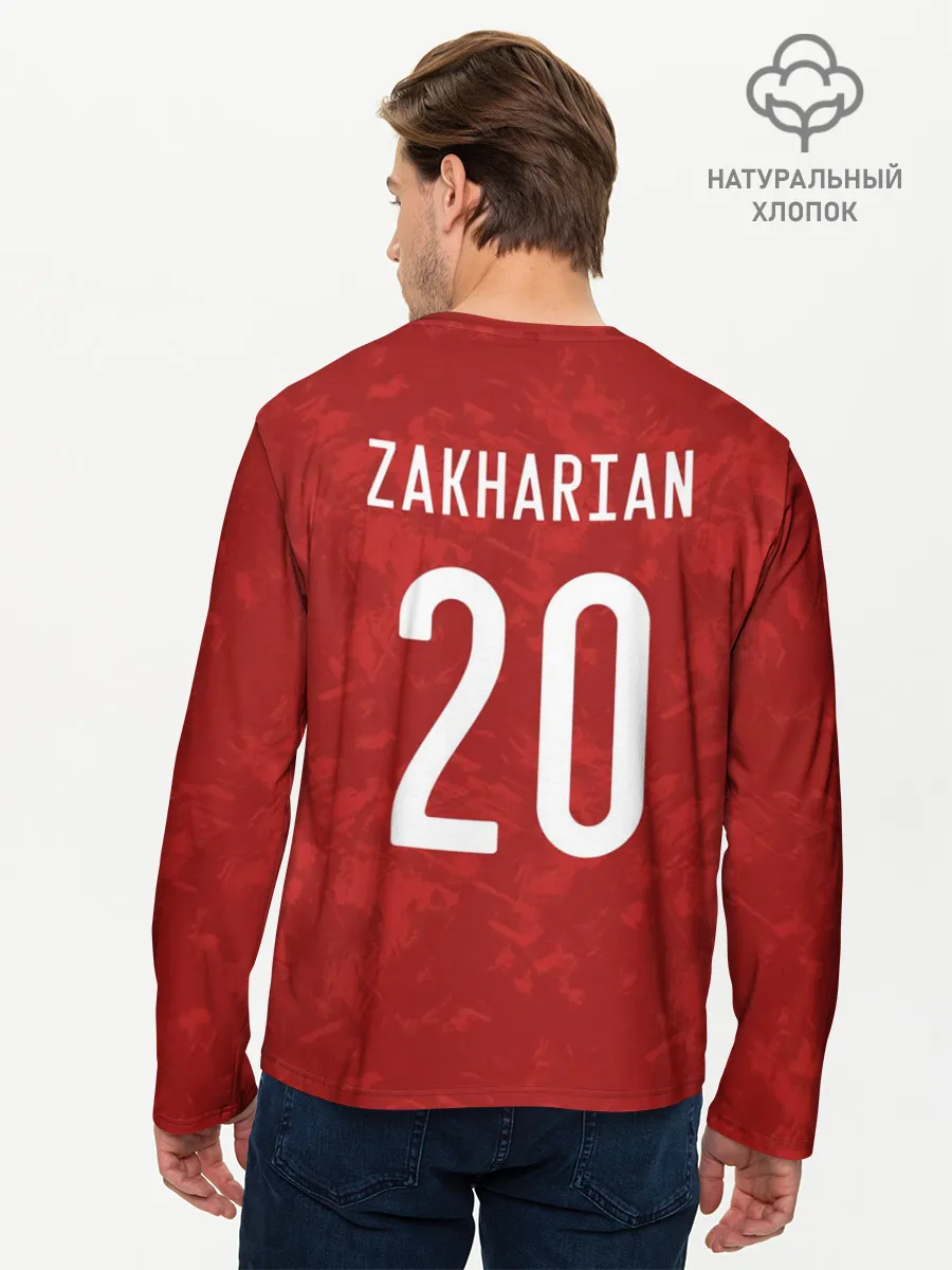 Мужской лонгслив базовый / Захарян, форма сборной России