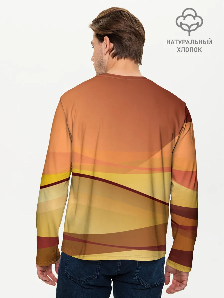 Мужской лонгслив базовый / Пустыня Арракис Дюна