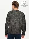 Мужской лонгслив базовый / Geometric textures